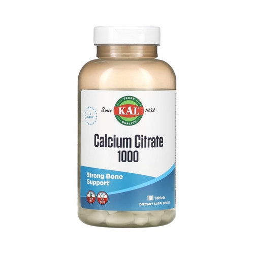 كال‏ سترات الكالسيوم 1000 - 180 قرصًا