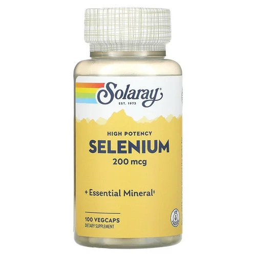 سولاري سيلينيوم تركيز 200 مل جرام 100 كبسولة نباتية