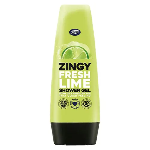 جل الاستحمام Zingy Fresh Lime من بوتس 250 مل