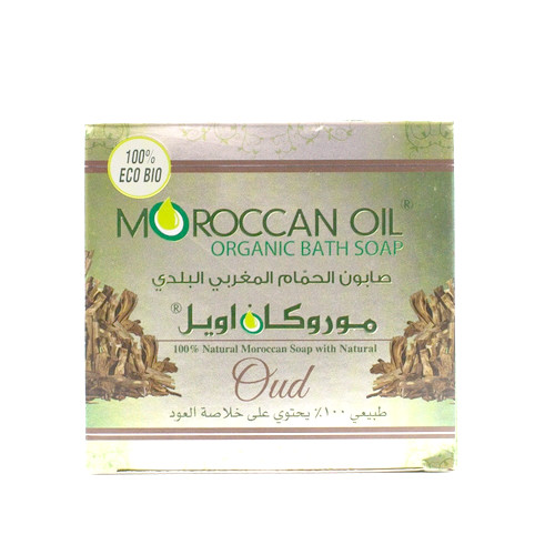 صابون الحمام المغربي البلدي بخلاصة العود من موروكان اويل 250 جرام
