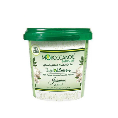 صابون حمام الزيت المغربي العضوي بخلاصة الياسمين من موروكان أويل 850 جرام