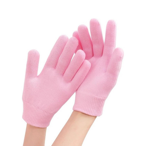 قفازات اليدين جل سبا لترطيب وتبييض وتقشير اليدين قابلة لاعادة الاستخدام - لون عشوائي