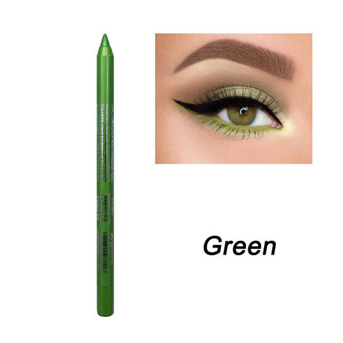 قلم تحديد العيون قلم مكياج لامع لامع مقاوم للماء لظلال العيون والشفاه - اخضر من ديفيس 1.4 جرام