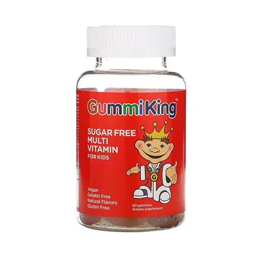 جوم كينج فيتامينات متعددة للأطفال خالية من السكر 60 كبسولة