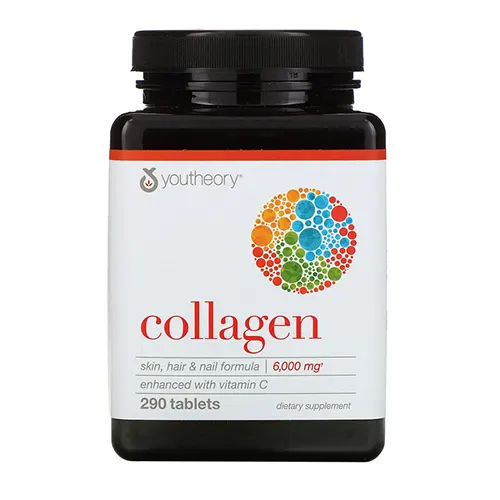 يوثيوري كولاجين مع فيتامين سي تركيز 6000 مل جرام 290 قرص للبشرة والشعر والأظافر