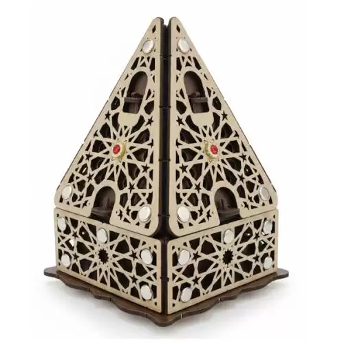 مبخرة فاخرة على شكل هرم كبير لتبخير المنازل والأماكن المفتوحة