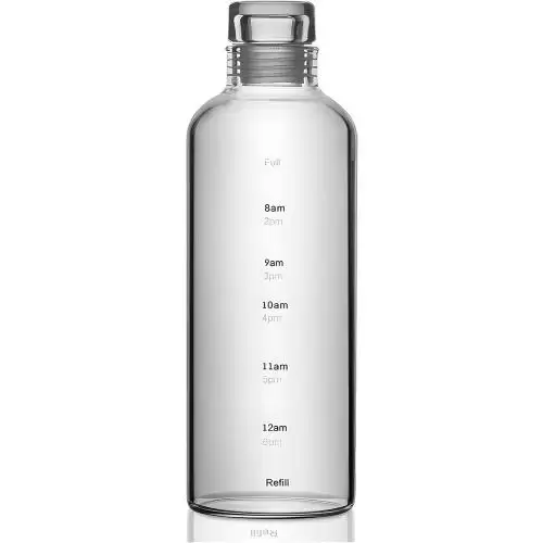 زجاجة مياه مناسبة لصالة الألعاب الرياضية والرياضات الخارجية، 750 مل