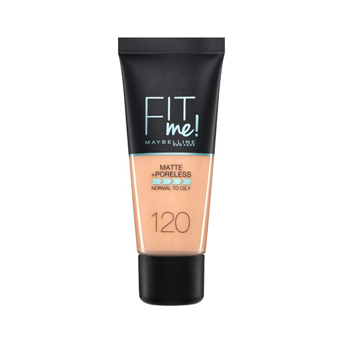 كريم اساس فيت مي غير لامع ويغطي المسام - 120 من MAYBELLINE NEW YORK بحجم 30 مل 