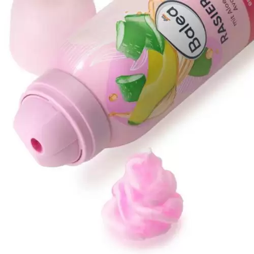 باليا كريم رغوة الحلاقة راسير شاوم بزيت الأفوكادو وفيتامين E حجم 200 مل