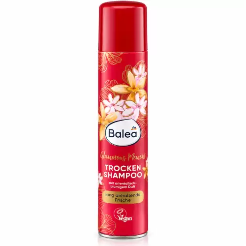 Balea Glamorous Moment Dry Shampoo with Oriental Floral Fragrance – 200 ml