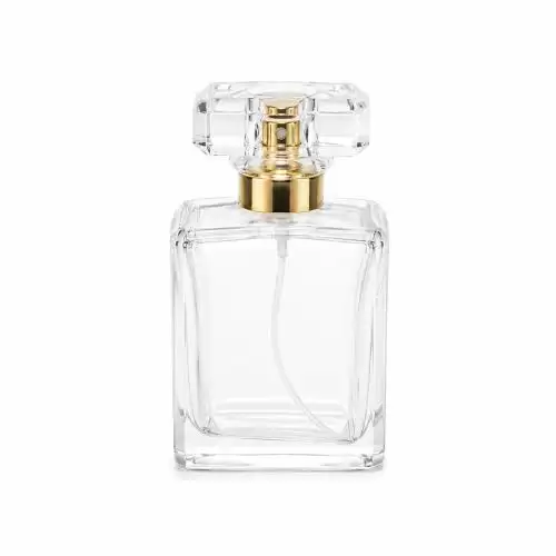 زجاجة عطر أورا جولد فارغة - 50 مل - قابلة لإعادة التعبئة (فك وتركيب)