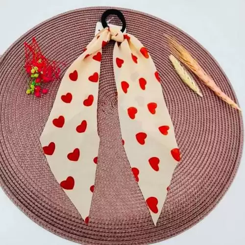 رابطة شعر مطبوعة الوان متعددة
