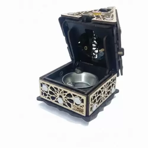 مبخرة فاخرة على شكل هرم صغير لتبخير المنازل والأماكن المفتوحة