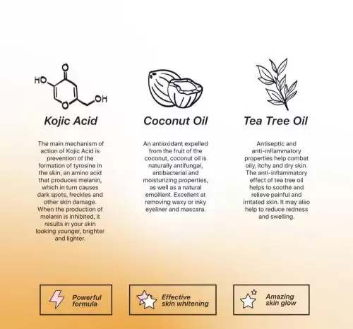 كوجي سان صابون تفتيح البشرة بحمض الكوجيك – 3 قطع × 65 جرام