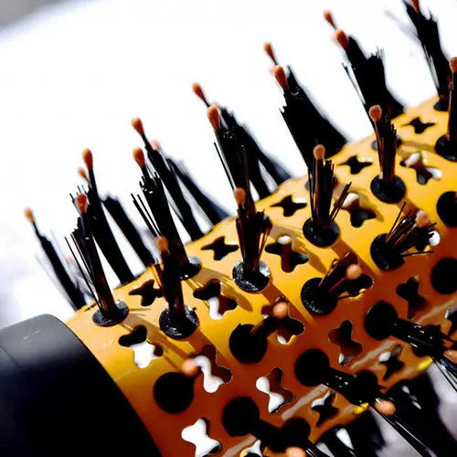 فرشاة استشوار كبيرة شعر دائرية مع زيت الأرجان المغربي من مارك هيل