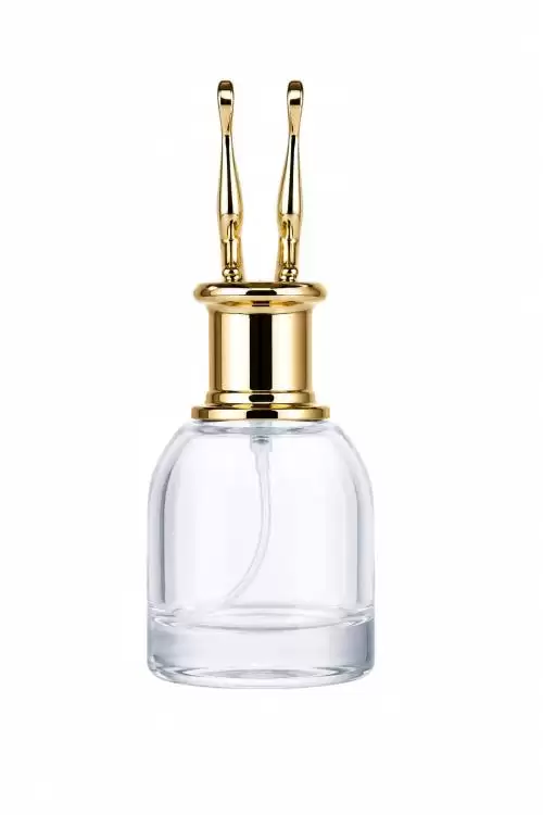 زجاجة عطر زجاجية شفافة اسكندال فارغة قابلة لإعادة التعبئة (فك وتركيب) 30 مل