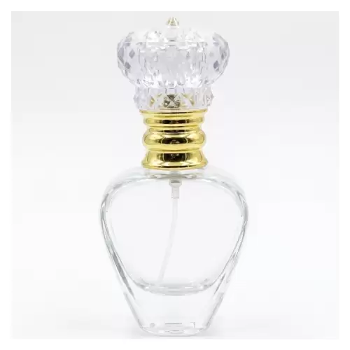 زجاجة عطر الملكة فارغة - 30 مل - قابلة لإعادة التعبئة (كبس)