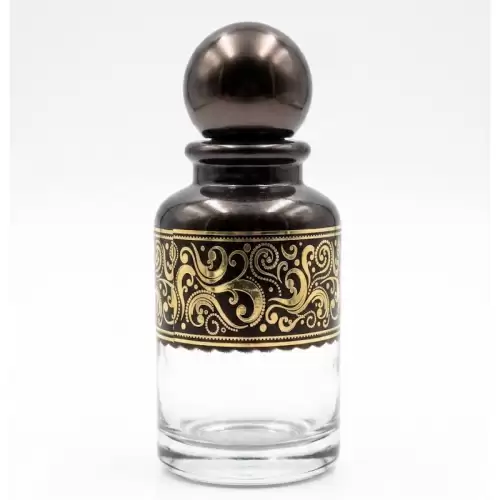 زجاجة عطر كورة شرقي فارغة 100 مل قابلة لإعادة التعبئة (الوان متعدده)