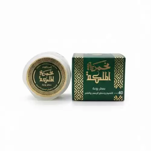 مخمريه الملكة بعطر روعة من العود الملكي – لتعطير وتنعيم الجسم والشعر | 40 جرام