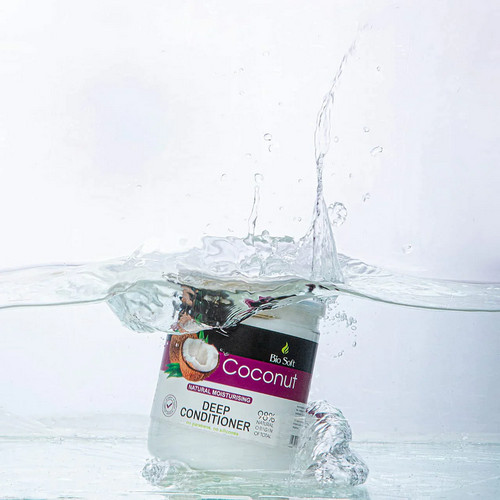 ماسك بايو سوفت للشعر التالف والجاف بزيت جوز الهند 500 جرام