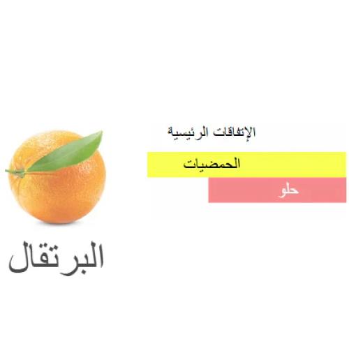 زيت عطري خام عطر برتقال P من بانافع للعود 100 جرام