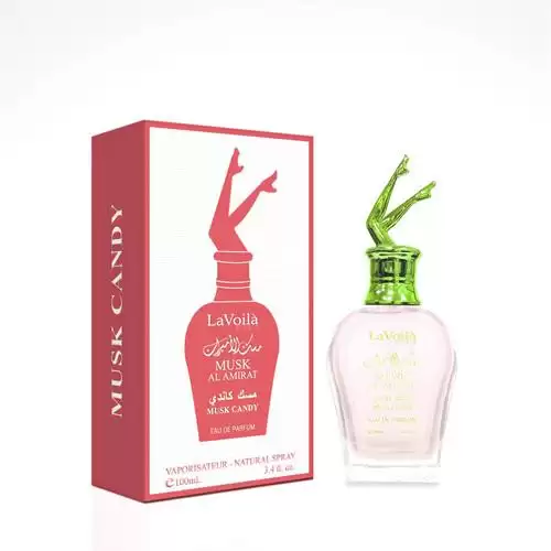 سبراي عطر مسك الاميرات (مسك كاندي) من لافويلا 100 مل