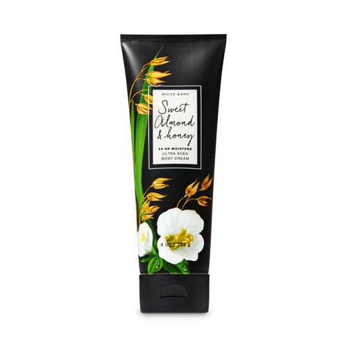 كريم الجسم Sweet Almond Honey بالشيا المرطب لمدة 24 ساعة من باث اند بودي وركس 226 جرام