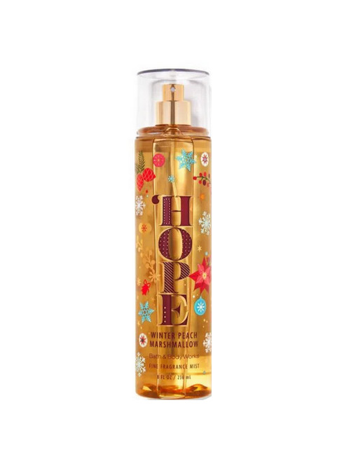 معطر الجسم Hope Winter Peach Marshmallow من باث اند بودي وركس 236 مل