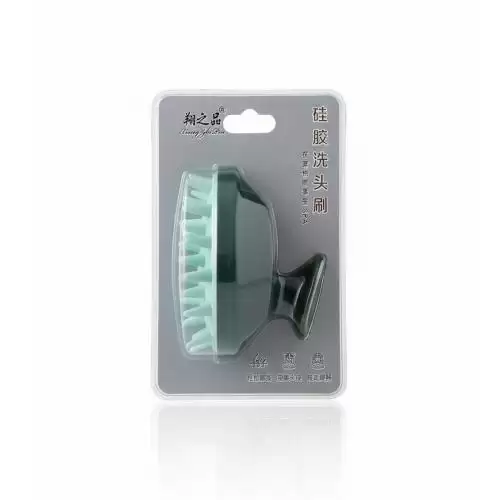 فرشاة سيليكون لتدليك وتنظيف فروة الرأس – لتنشيط الدورة الدموية وتقليل القشرة