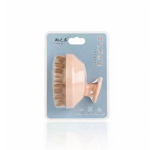 فرشاة سيليكون لتدليك وتنظيف فروة الرأس – لتنشيط الدورة الدموية وتقليل القشرة