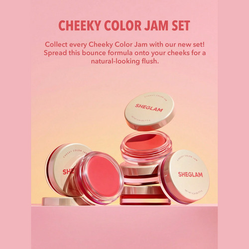 بودرة احمر خدود Cheeky Color Jam - خوخي من شيجلام 7.5 جرام