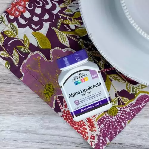 حمض ألفا ليبويك 200 مل جرام 60 كبسولة من 21 سينتري‏