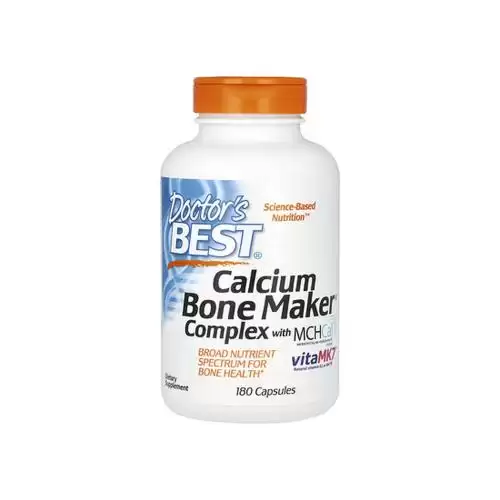 دكتورز بيست‏, مركب Calcium Bone Maker مع MCHC وVitaMK7 عدد 180 كبسولة