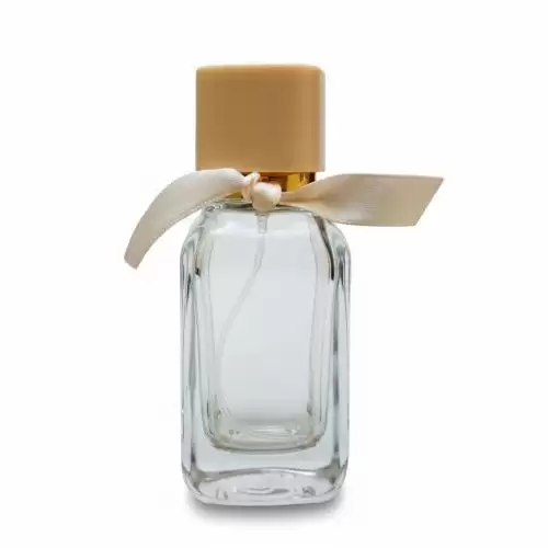 زجاجه عطر فارغه قابله لاعاده التعبئه شفافه - حجم 50 مل (الوان متعدده)