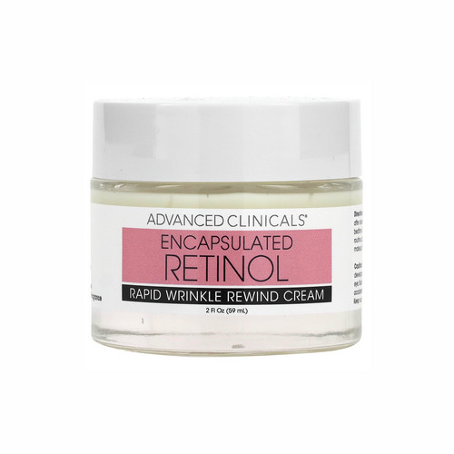 ادفانسد كلينيكالز ريتينول مغلف كريم سريع المفعول لإعادة تجديد البشرة ومقاومة التجاعيد خالٍ من العطور 59 مل