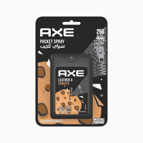 Axe بيرفيوم سبراي ومزيل عرق للجيب كوكيز 17 مل