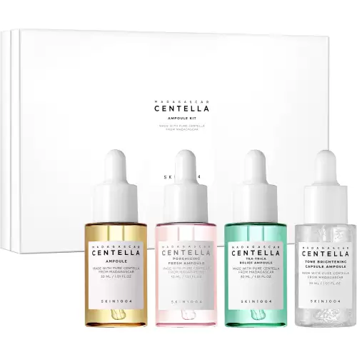 مجموعة سيرم من شركة سنتيلا SKIN1004 4 قطع 30 مل