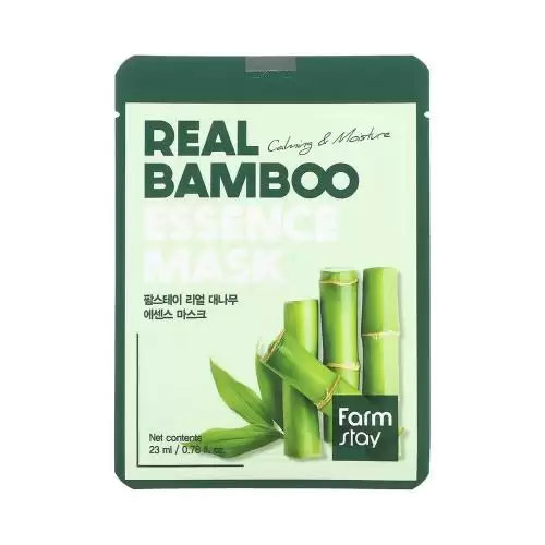 فارم ستاي‏, Real Bamboo ، قناع الجمال من Essence ، قناع ورقي واحد 23 مل