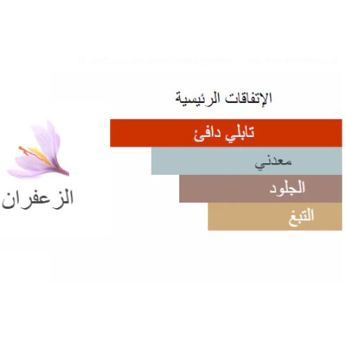 عطر زعفران 2000 من بانافع للعود -10 تولة - 116 جرام