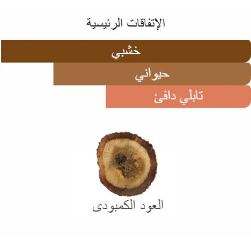 عود كمبودي فواح من شرفان بانافع بحجم 40 جرام
