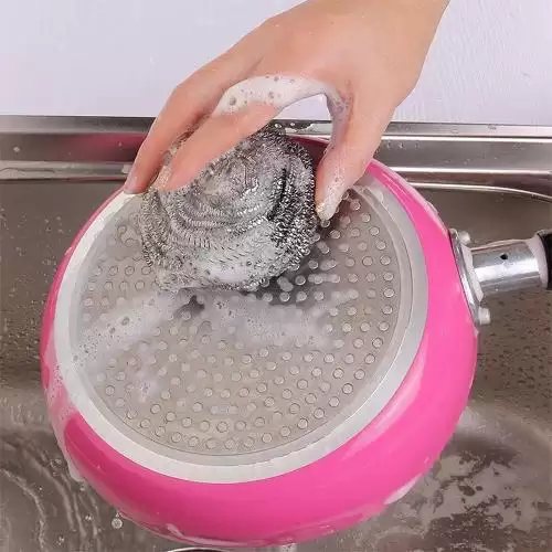 سلك تنظيف وغسيل الاوانى من القمه - قابل للاستخدام المتكرر