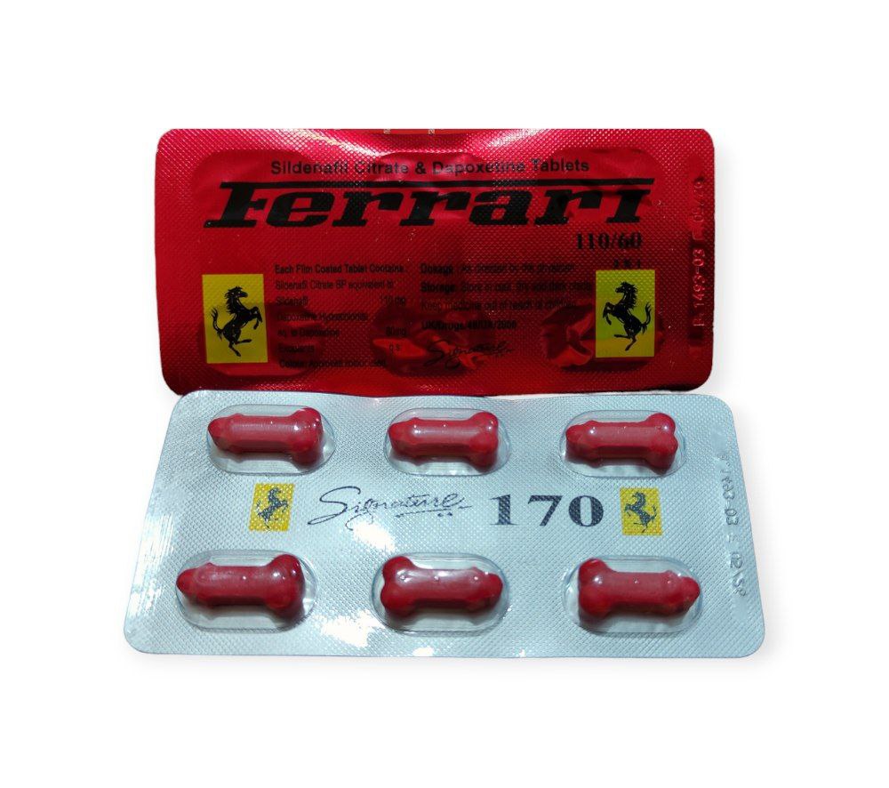 ferrari extra 170mg 8 tablets فيراري هندي لعلاج ضعف الإنتصاب