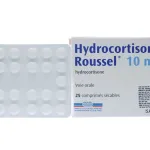 HYDROCORTISONE ROUSSEL 10 mg Sanofi aventis 25 tab لعلاج إلتهابات الجسم المختلفة