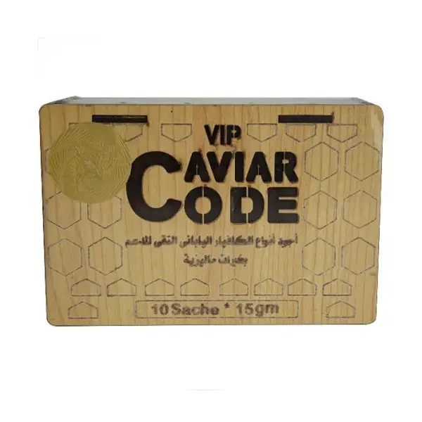 VIP Caviar Code Honey 10 Sachets كافيار كود عسل ياباني لتحسين الصحة الجنسية