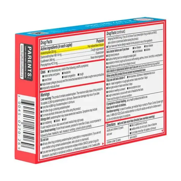 Tylenol cold & flu severe day & night, 24 caplets العلاج الأمثل لحالات البرد والأنفلونزا