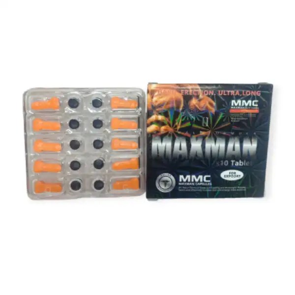 MMC MA ORMULA MAXMAN x10 Tablet ماكس مان حبوب لتقوية الإنتصاب