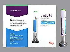 Trulicity (dulaglutide) 1.5 mg/0.5 ml- 4 pens تروليسيتي لعلاج مرض السكري من النوع 2