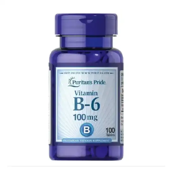 Puritan`s Pride Vitamin B-6 100 mg-100 Tab