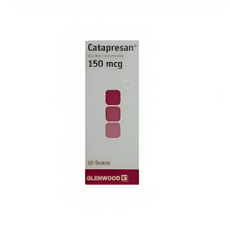 CATAPRESAN 150MCG 30 TABLETS كاتابريزان لخفض ضغط الدم