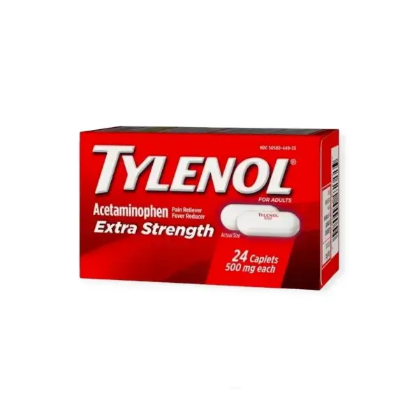 Tylenol 8 hr 24 Tablets.. تيلينول مسكن للألم وخافض للحرارة